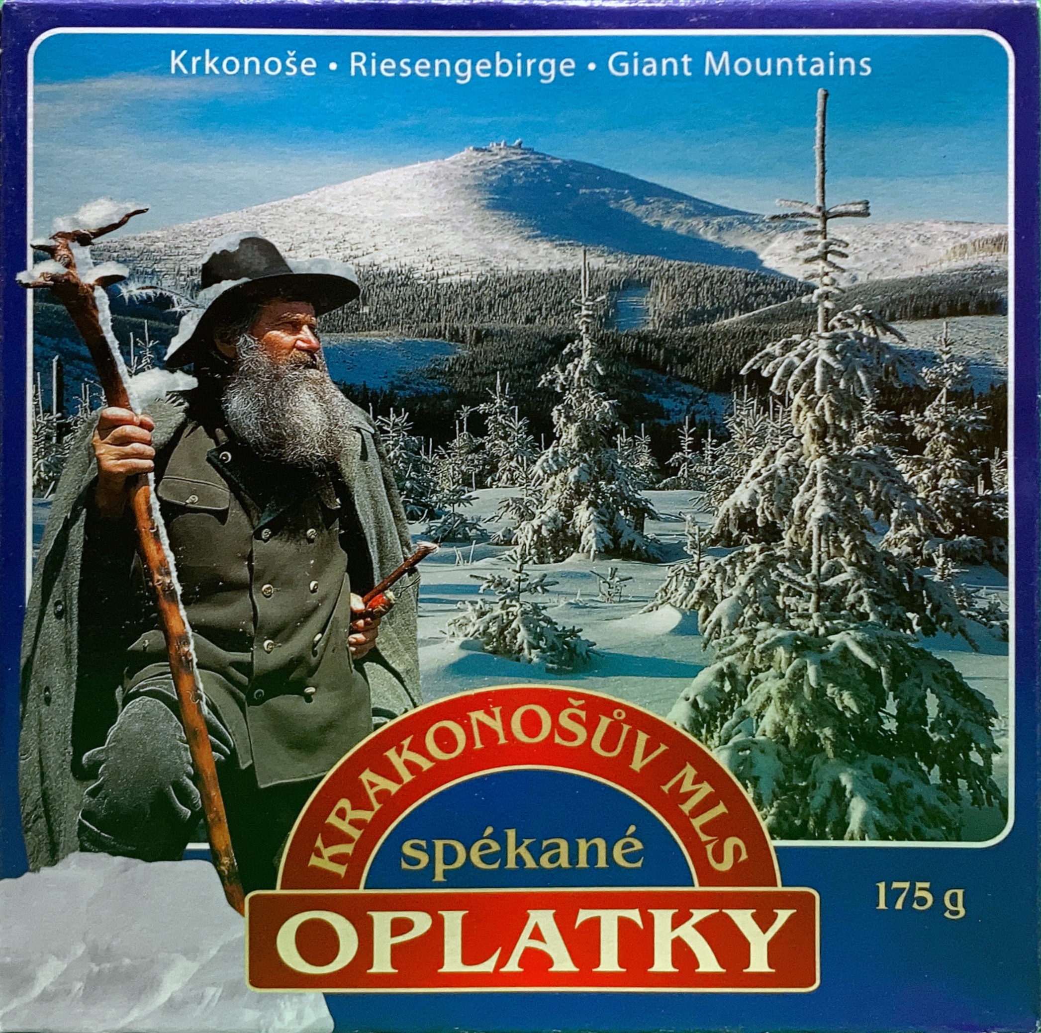 Krakonošovy oplatky 175 g vanilkové