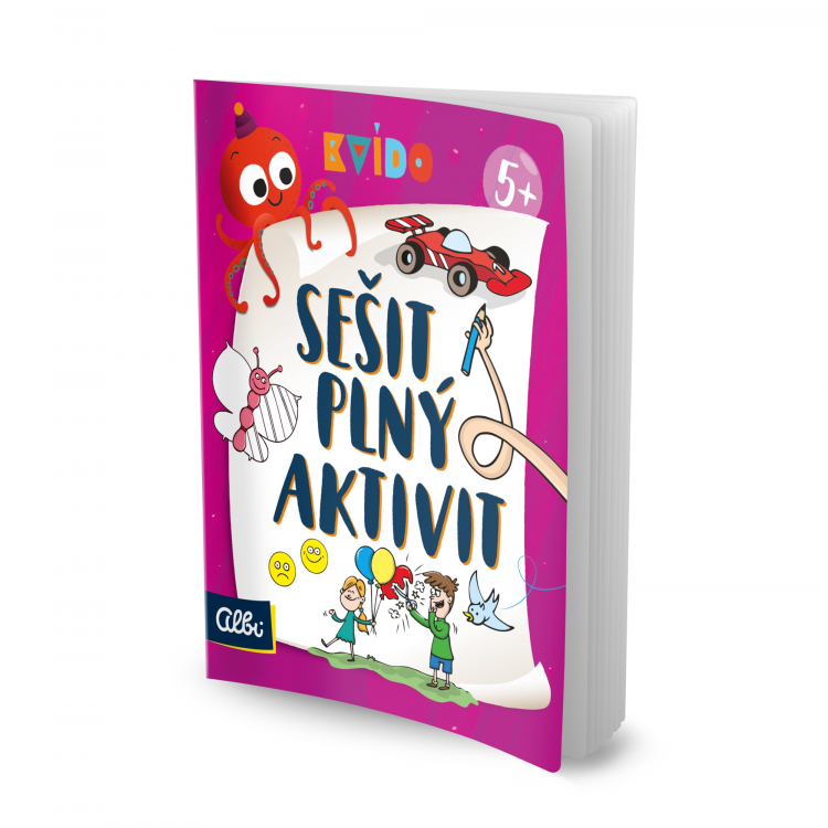 Kvído - Sešit plný aktivit 5+