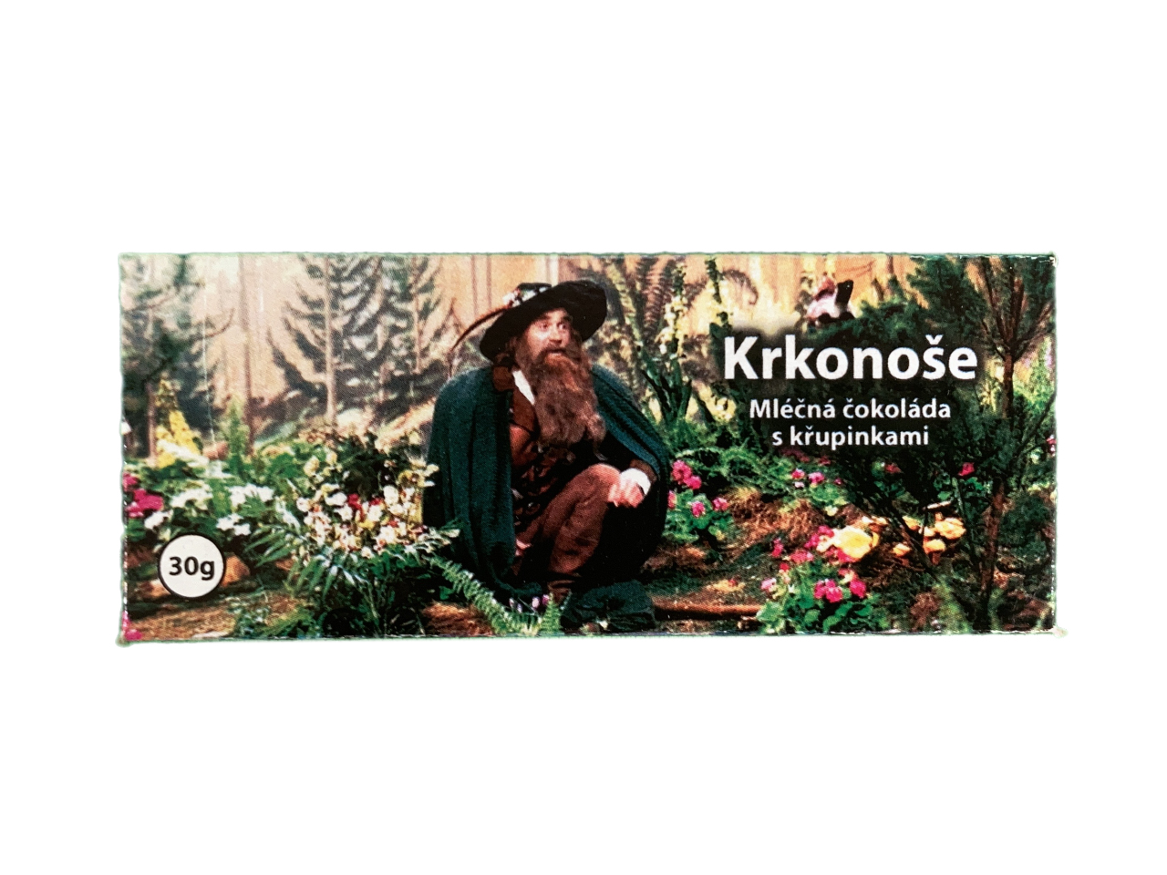 Čokoláda mléčná s křupinkami 30g