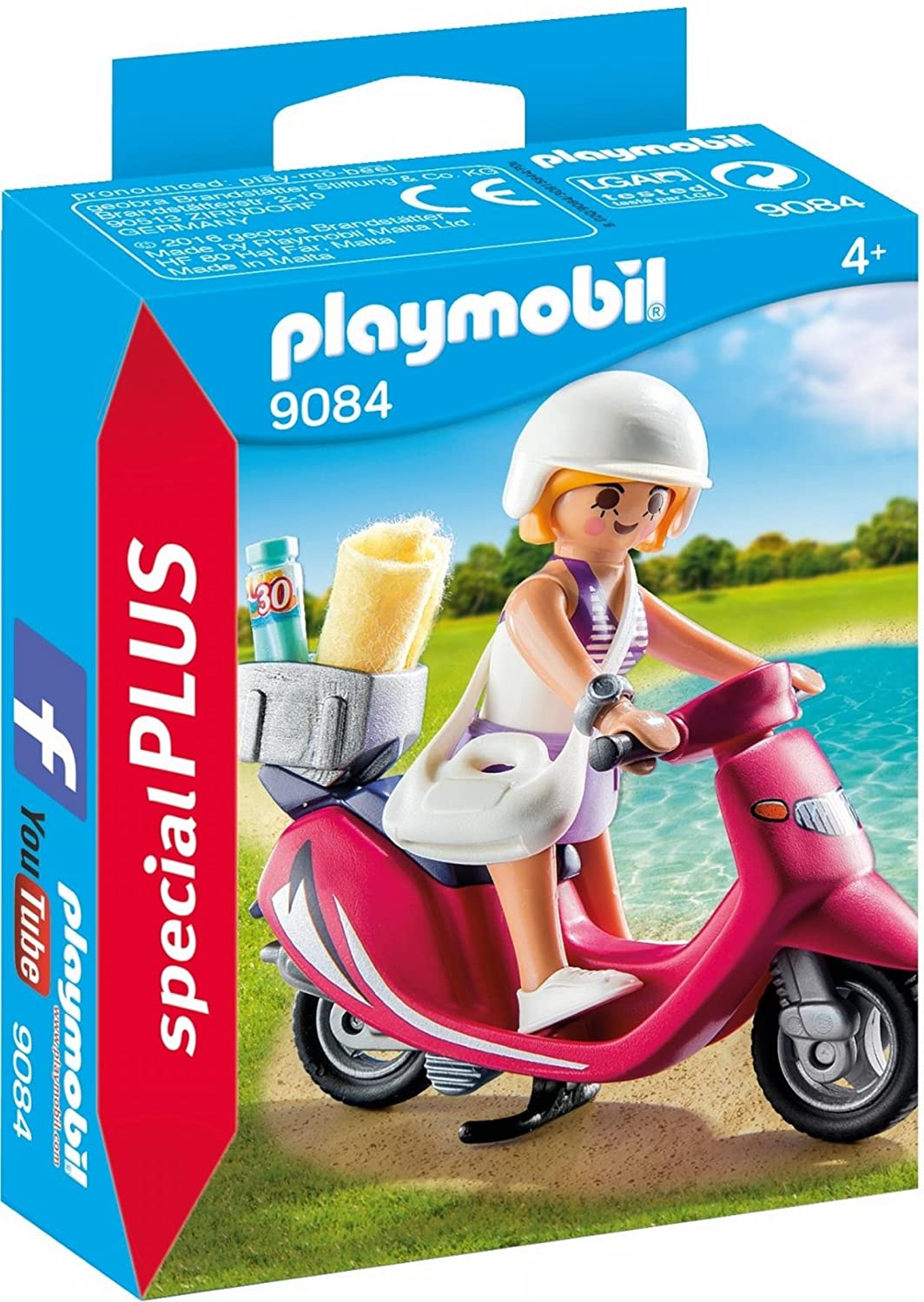 Playmobil 9084 Dívka na skútru