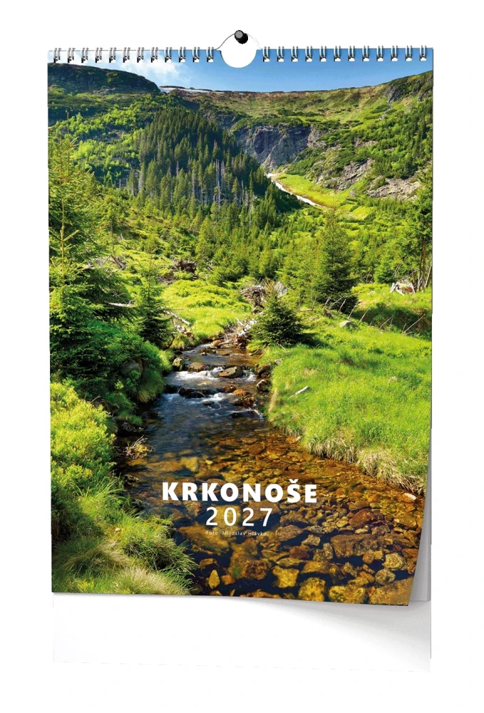 Nástěnný kalendář Krkonoše 2027
