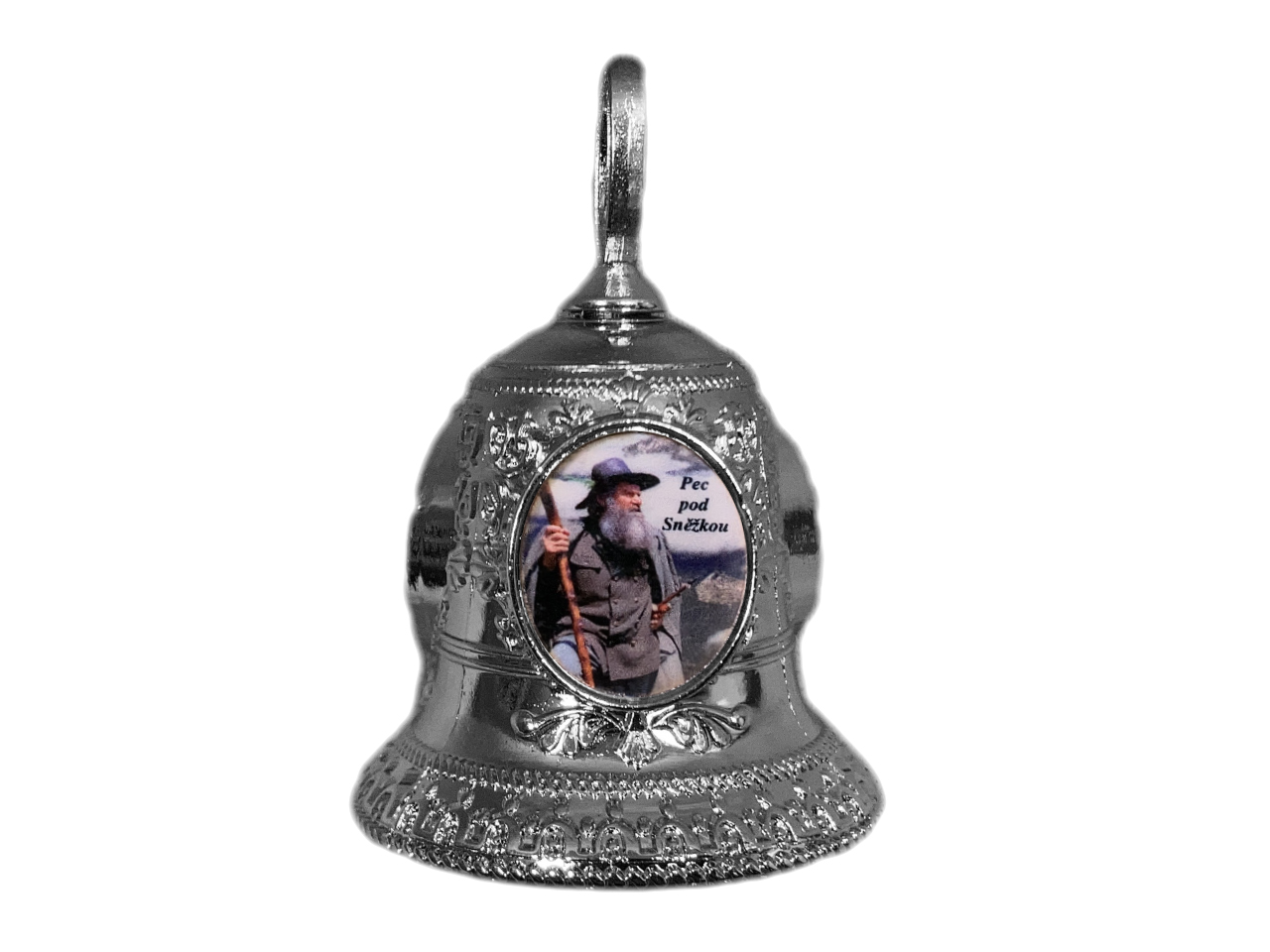 Kovový zvoneček 3 čočky