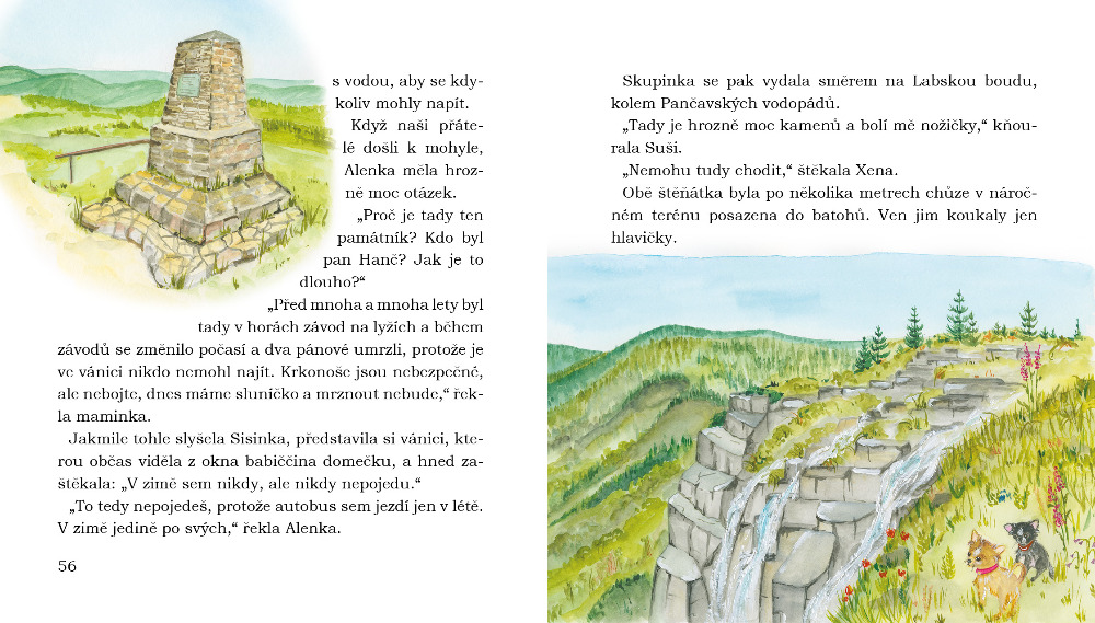 Alenka, Krakonoš a zvířátka