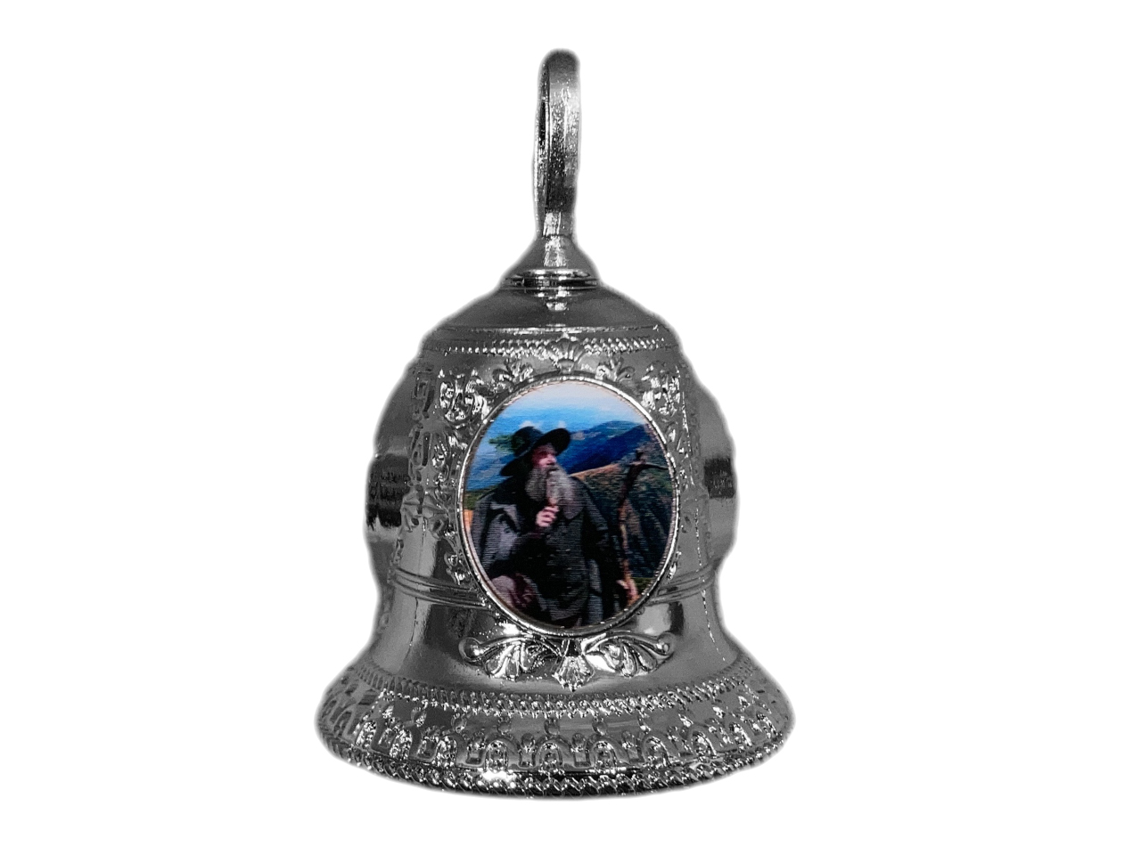 Kovový zvoneček 3 čočky
