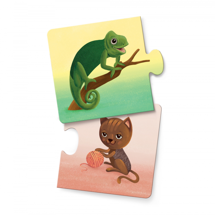 Kvído - Puzzle akademie - Hmatík 2-5 let