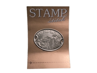 Stamp štítek - Stříbrný Pec pod Sněžkou