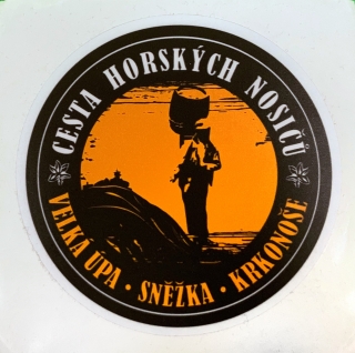 Samolepka Cesta horských nosičů velká