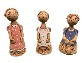 Keramický andílek 14,5 cm - více druhů