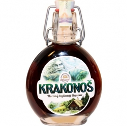 Horský bylinný liqueur Krakonoš 0,2l pákový uzávěr