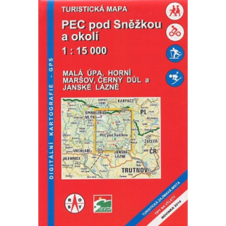 Pec pod Sněžkou a okolí 1:15 000