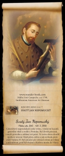 Fotonálepka č. F-417 Svatý Jan Nepomucký