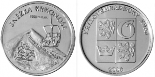 Pamětní mince stříbro 5 - stará lanová dráha, znak