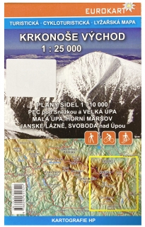 Krkonoše - východ 1:25 000 Eurokart