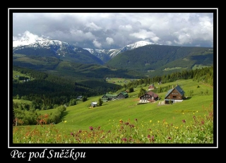 Magnet z fotografie - Pec pod Sněžkou