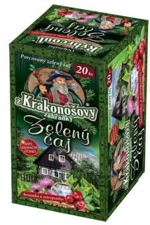 Čaj z Krakonošovy zahrádky zelený
