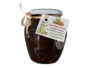 Domácí ja-mík Babičky Jarušky červený rybíz