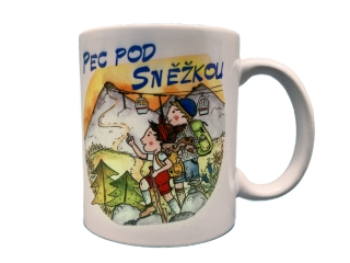 Hrníček Pec pod Sněžkou motiv hory