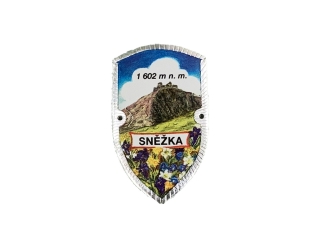 Štítek na hůl č. 8 - Sněžka 1 602 m n. m.