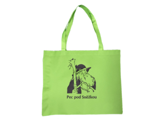 Plátěná taška Krakonoš - zelená