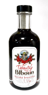 Tekutý blboun – horská brusinka 25% 0,2l