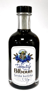 Tekutý blboun – horská borůvka 25% 0,2l