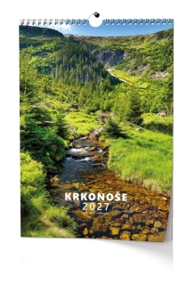 Nástěnný kalendář Krkonoše 2027