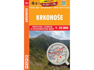 Krkonoše 721 - 1:25 000 Shocart