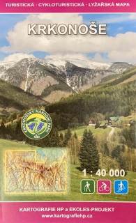 Krkonoše - 1:40 000 (KRNAP)
